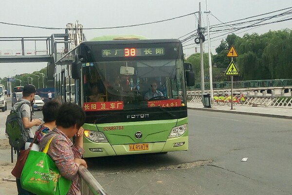北京F38路公交车路线