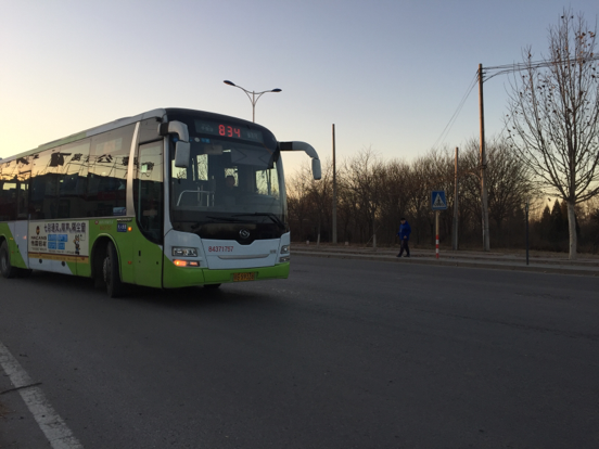 北京834路公交车路线