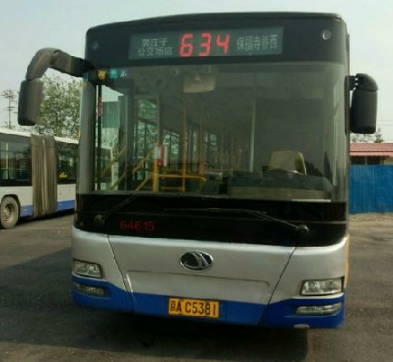北京634路公交车路线
