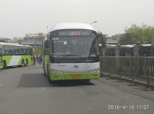 北京877路公交车路线