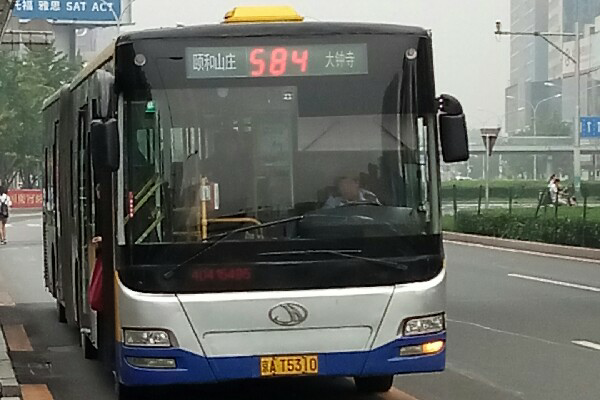 北京584路公交车路线