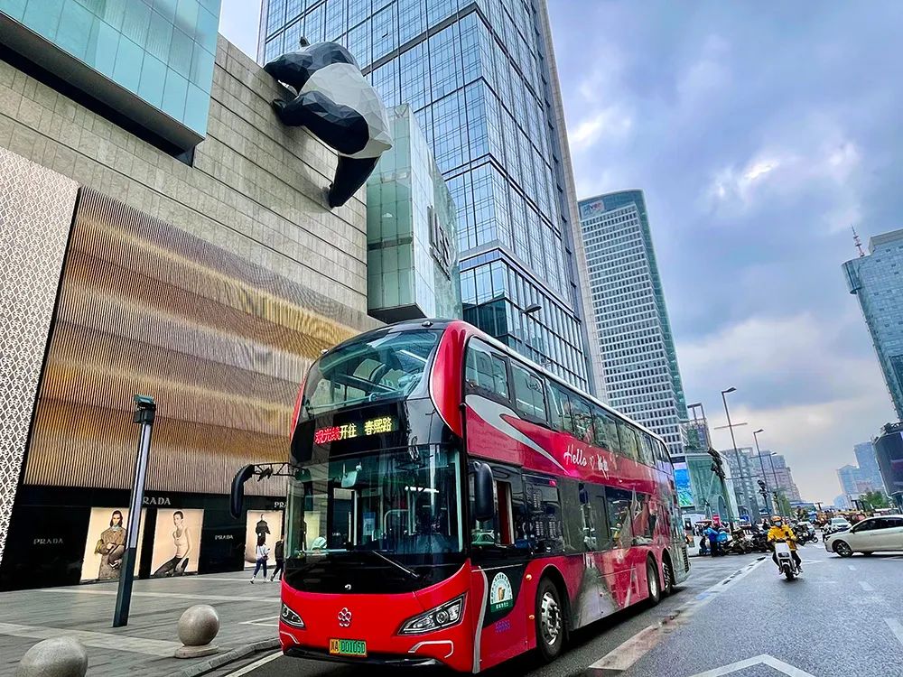 成都城市新中轴观光线公交车路线