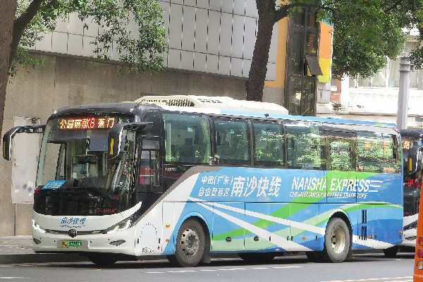 广州南沙K8路公交车路线