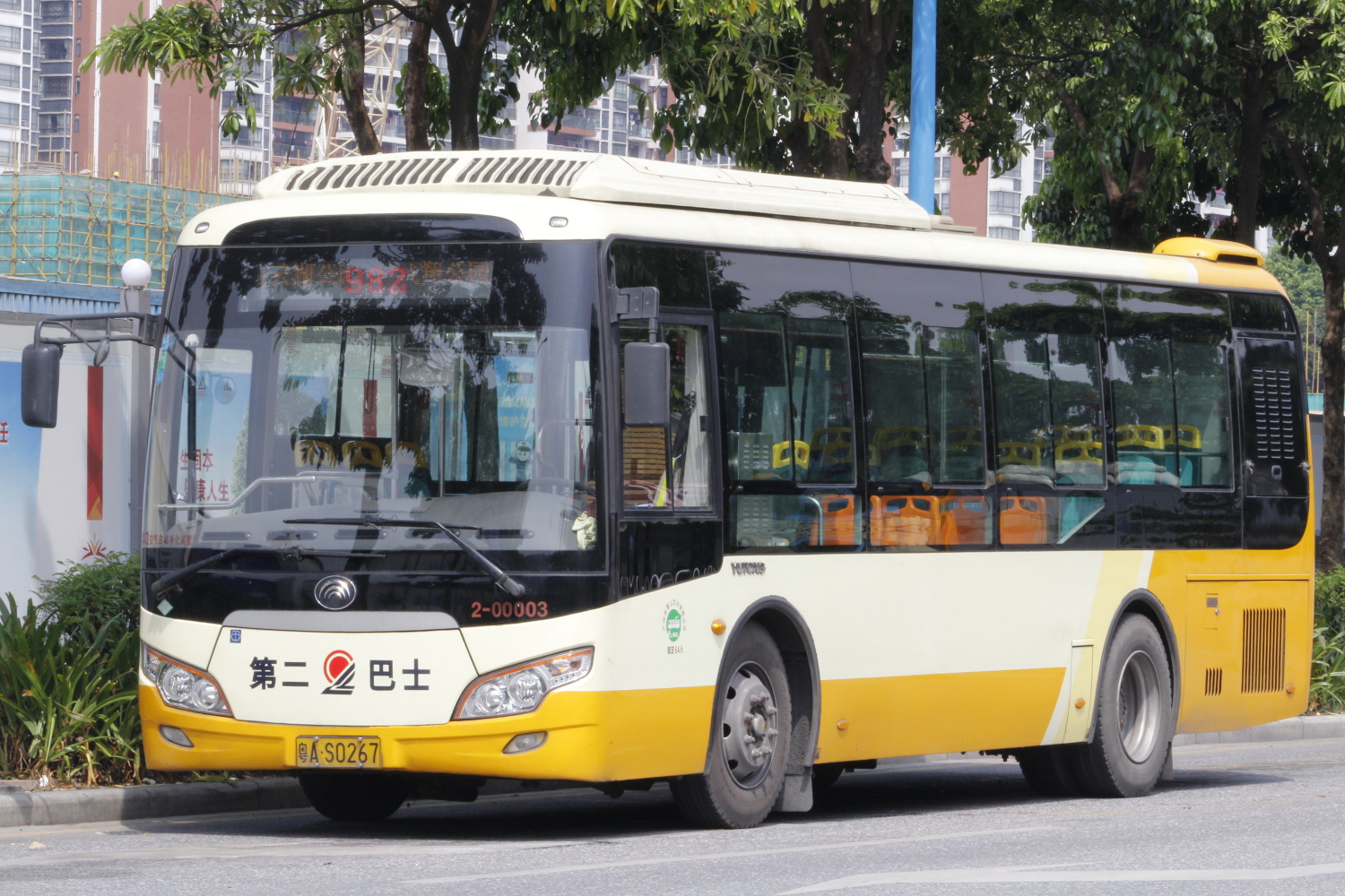 广州982路公交车路线