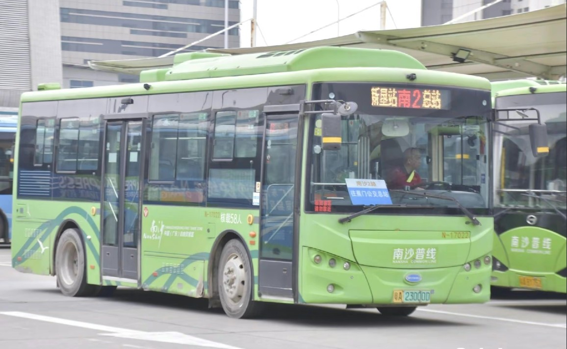 广州南沙2路公交车路线