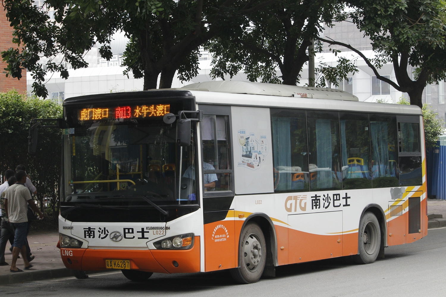 广州南沙13路公交车路线