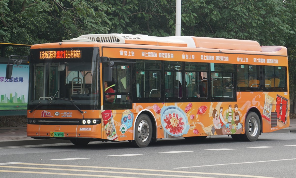 广州旅游观光1线公交车路线