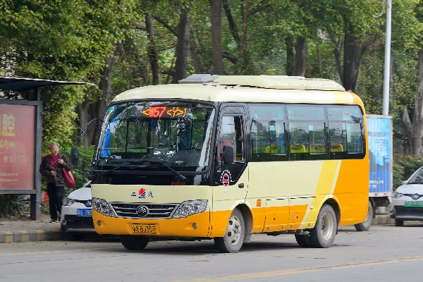 广州增城57路公交车路线