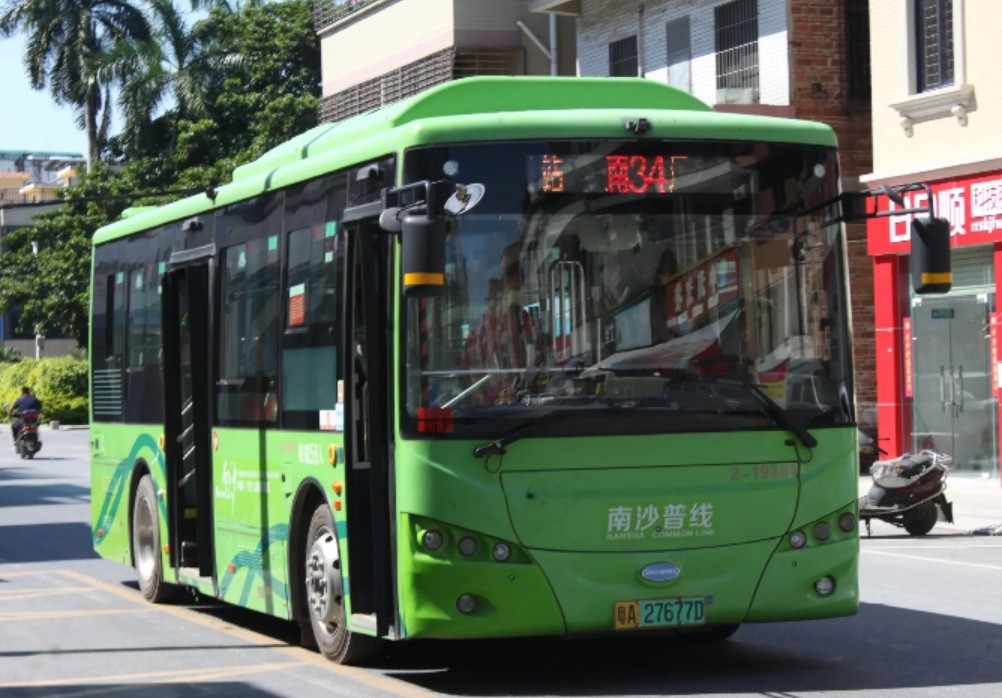 广州南沙34路公交车路线