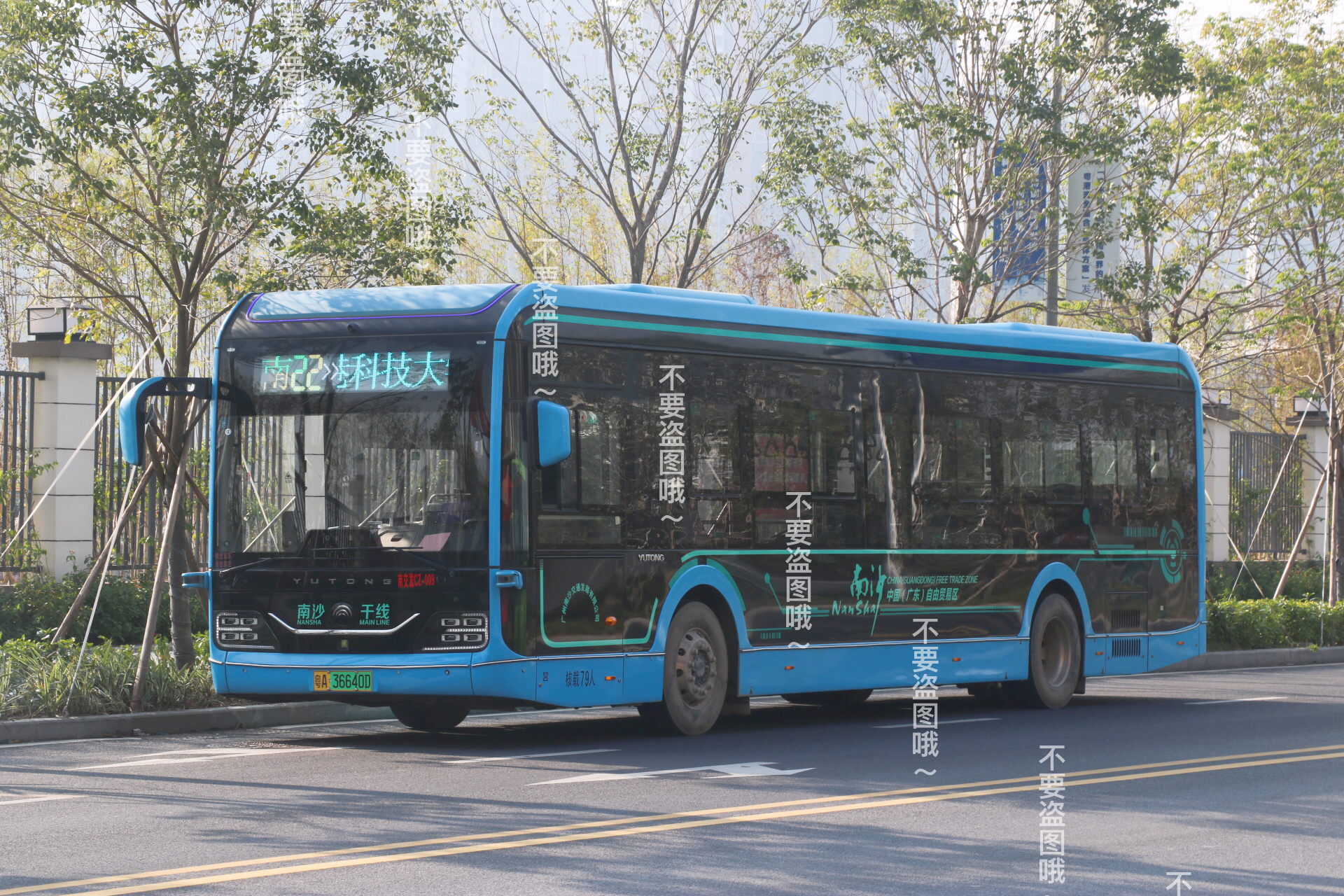 广州南沙22路公交车路线