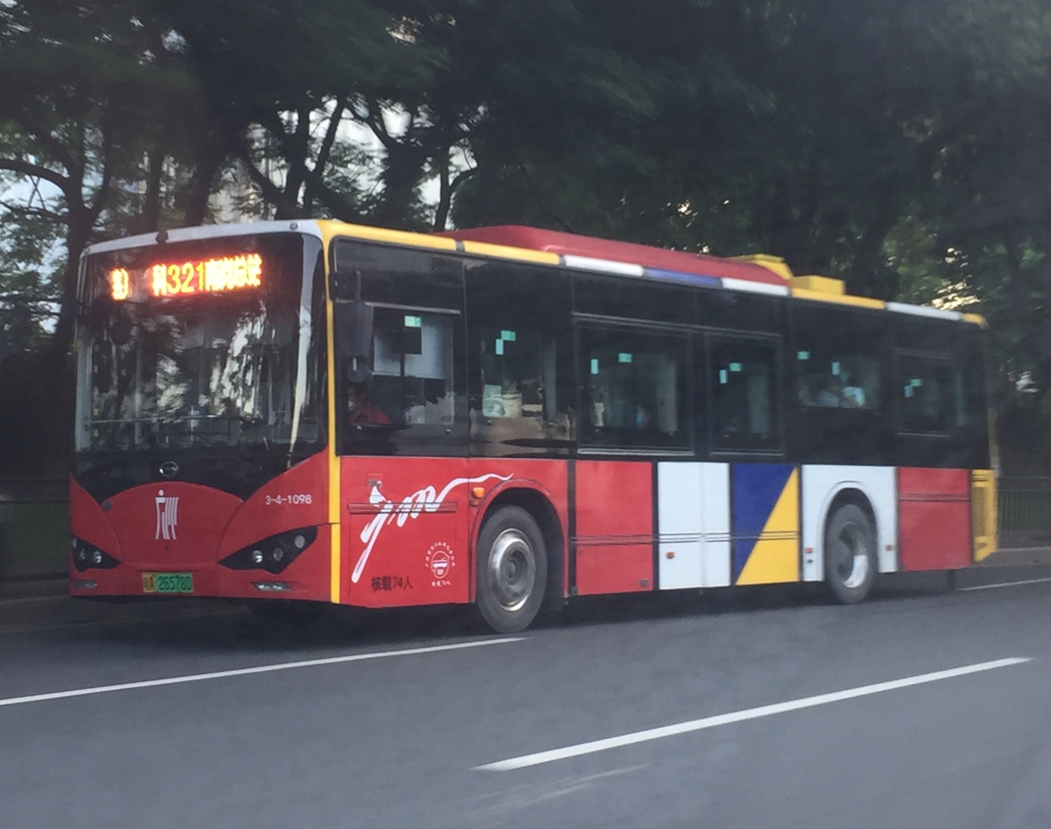 广州321路公交车路线