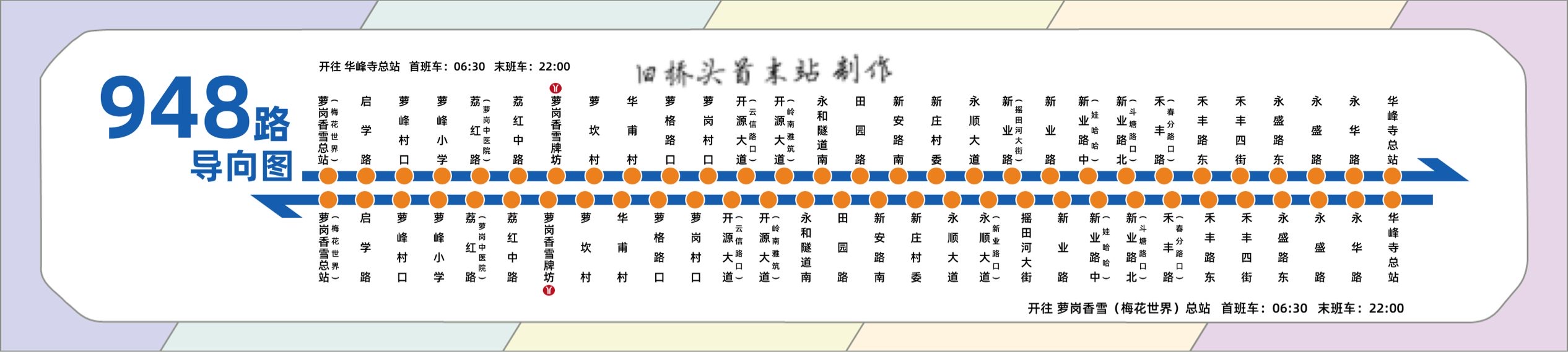 广州948路公交车路线