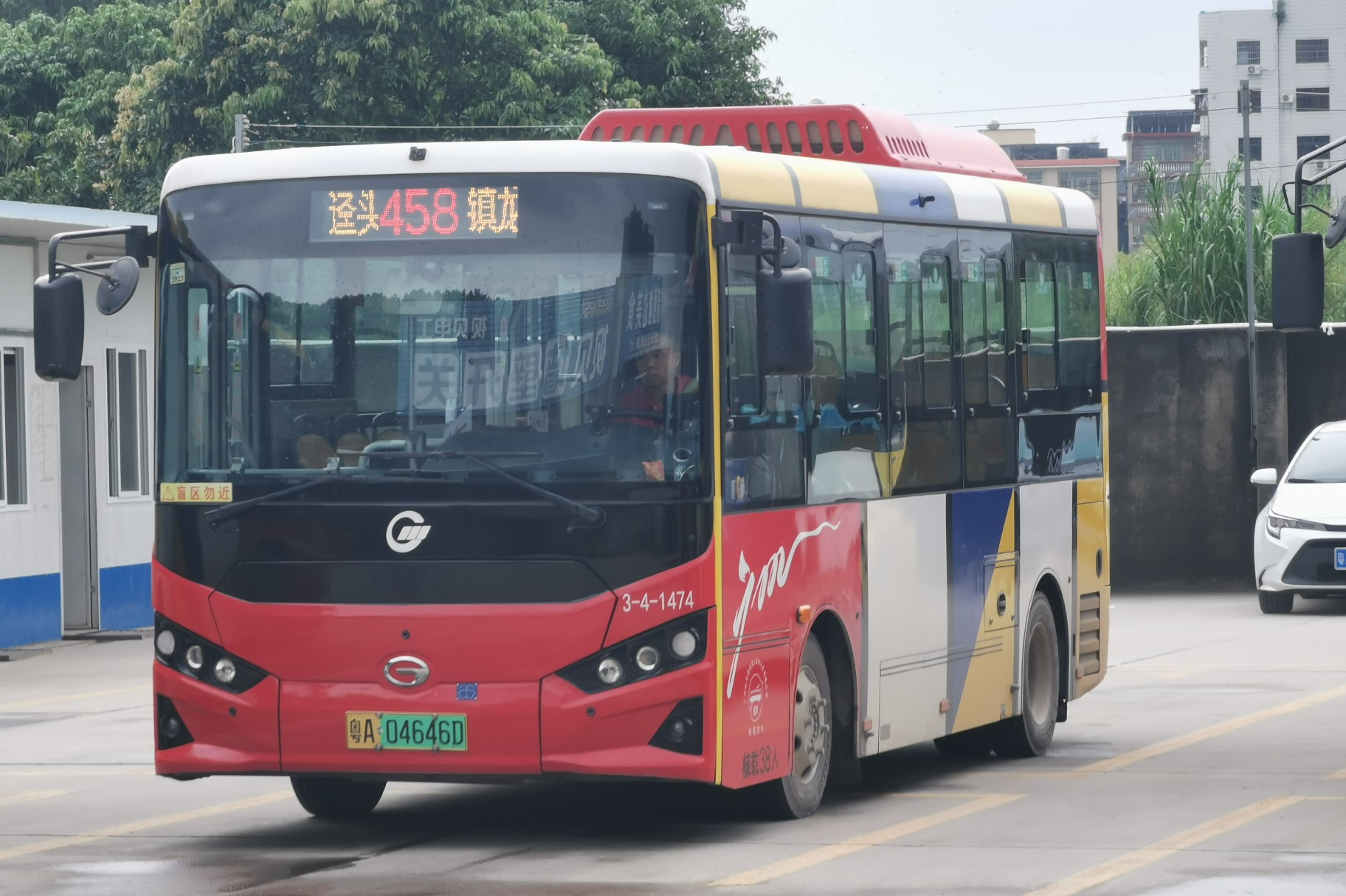 广州458路公交车路线