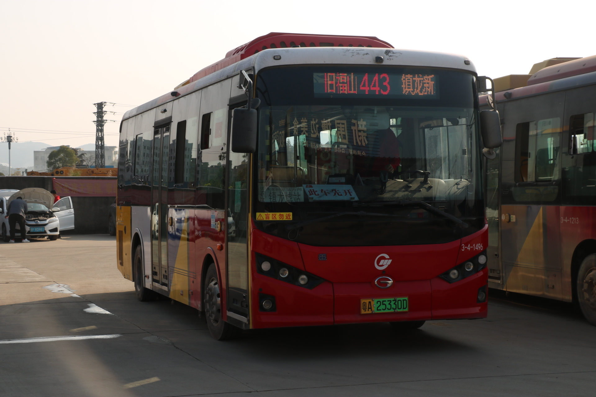 广州443路公交车路线