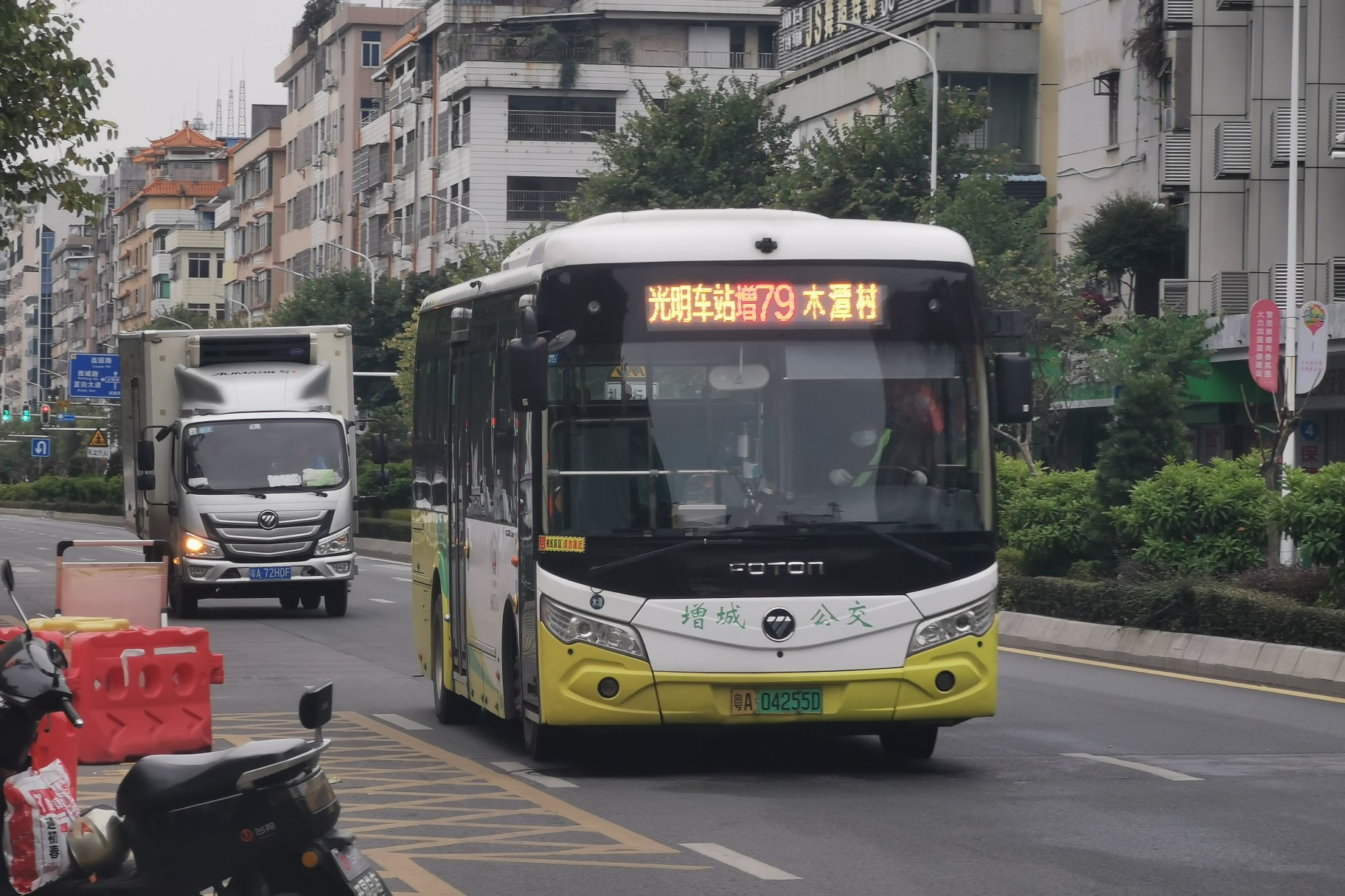 广州增城79路公交车路线
