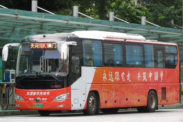 广州南沙K1路公交车路线