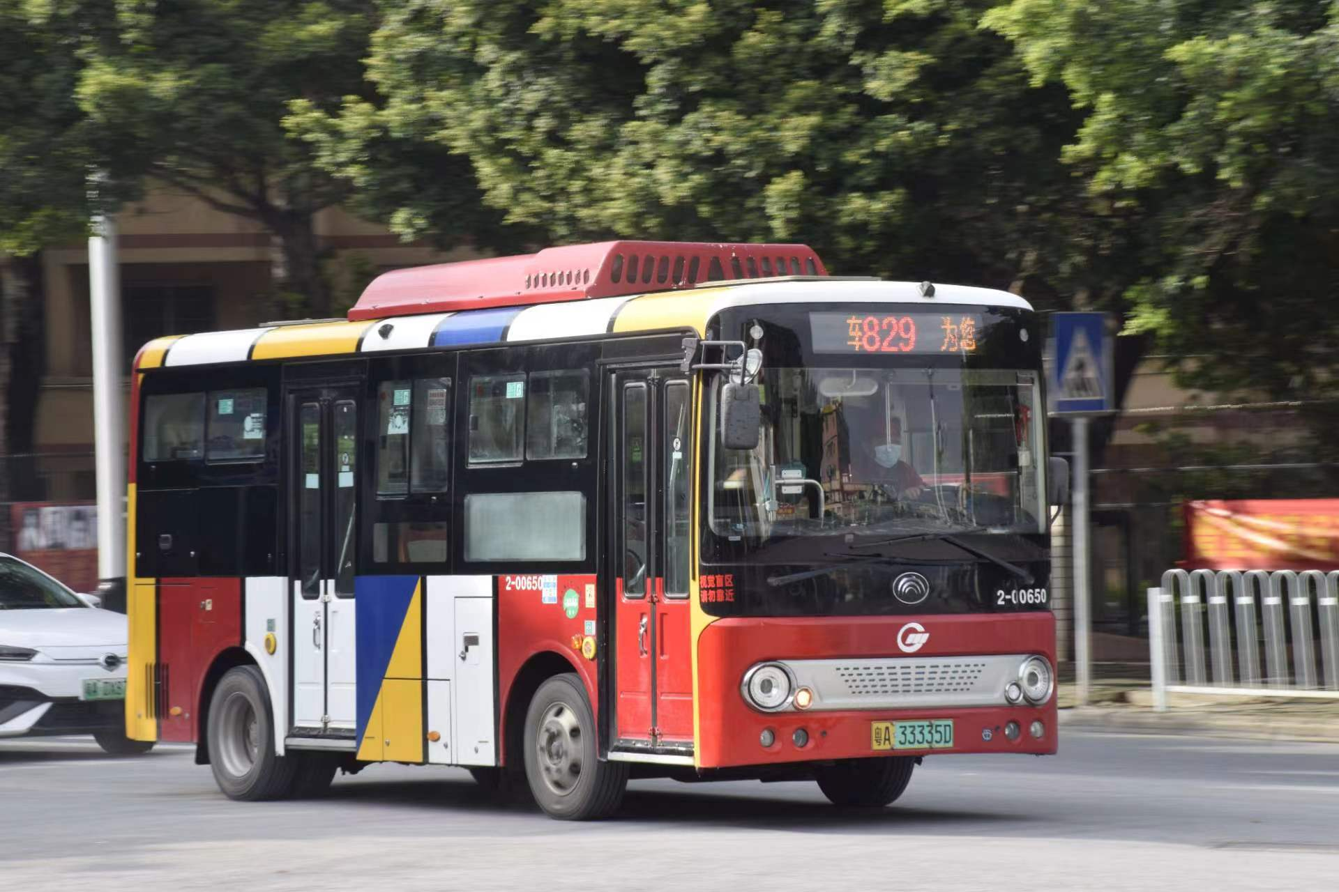 广州829路公交车路线