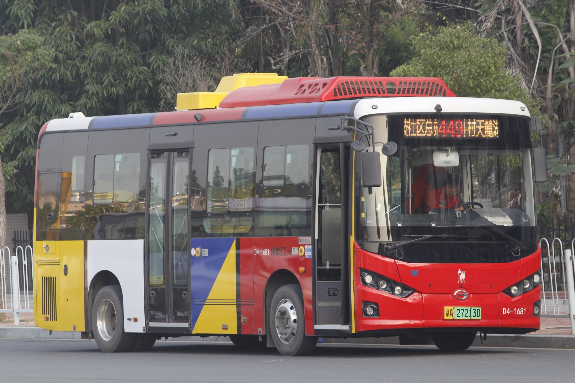 广州449路公交车路线