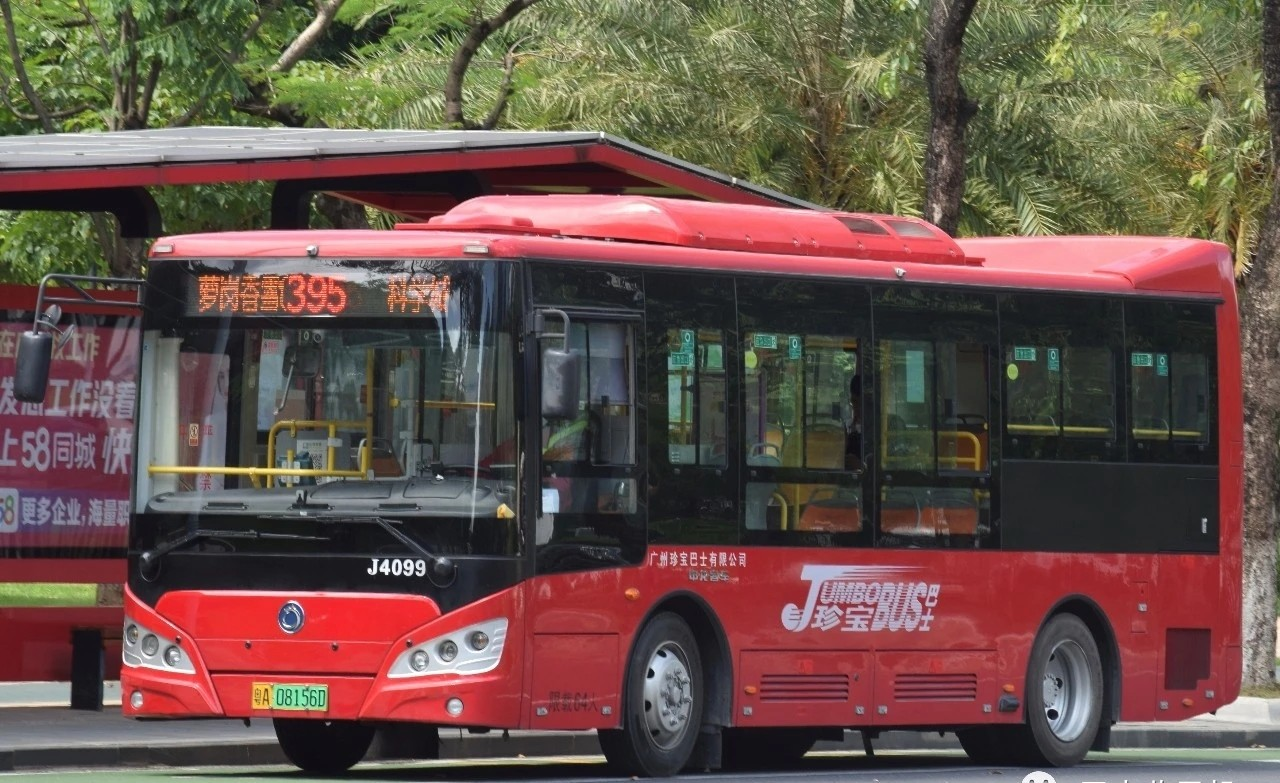 广州395路公交车路线