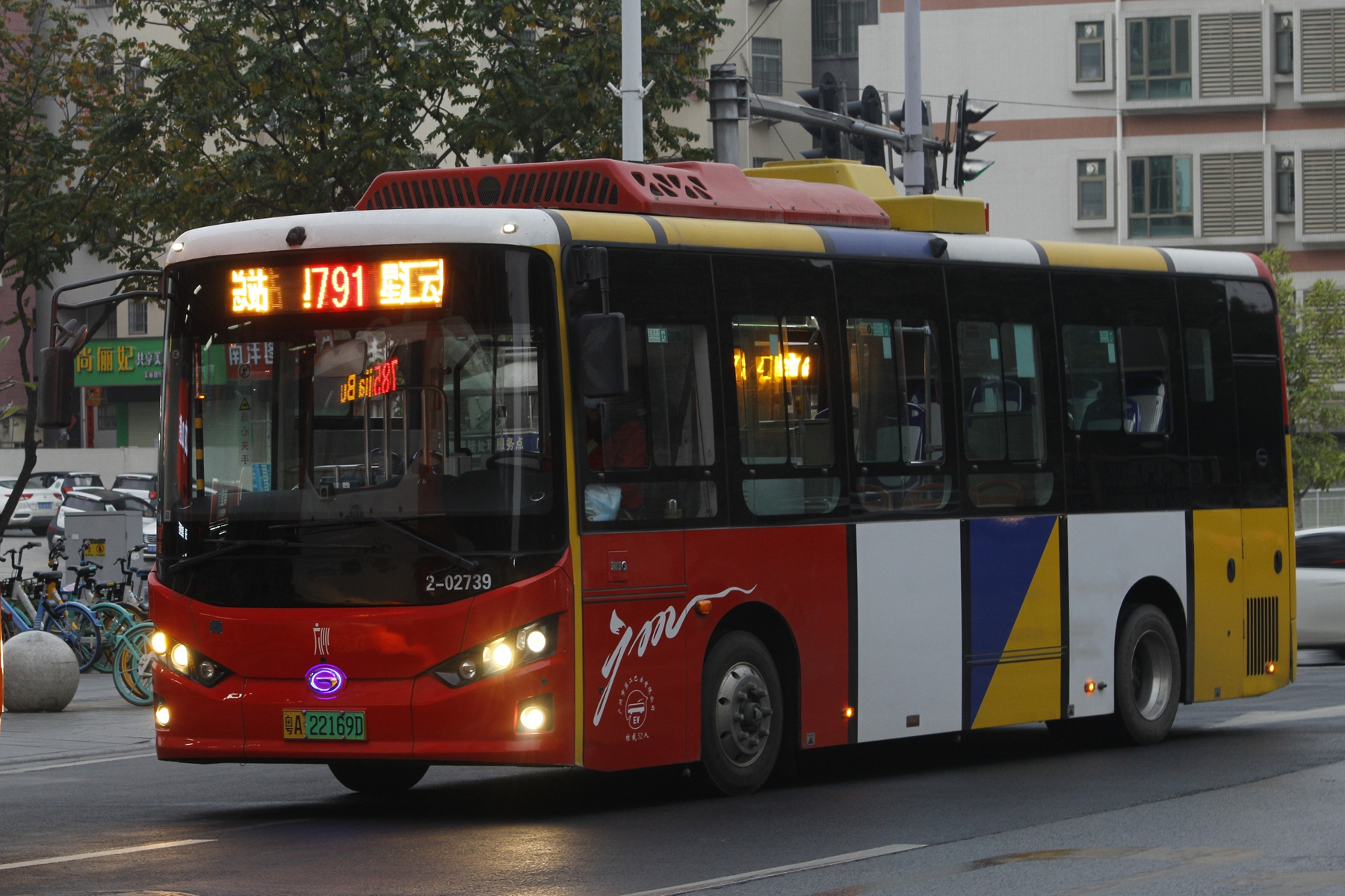 广州791路公交车路线