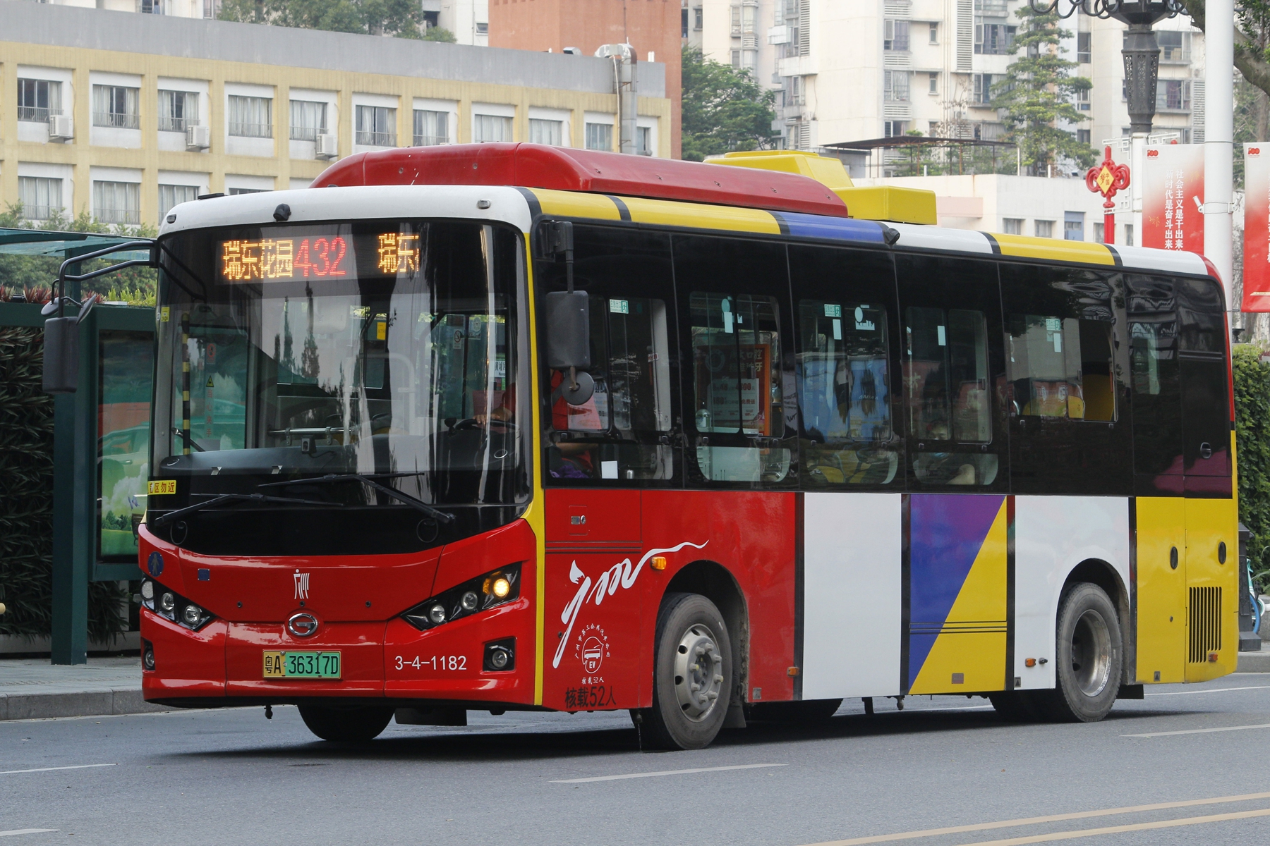 广州432路公交车路线