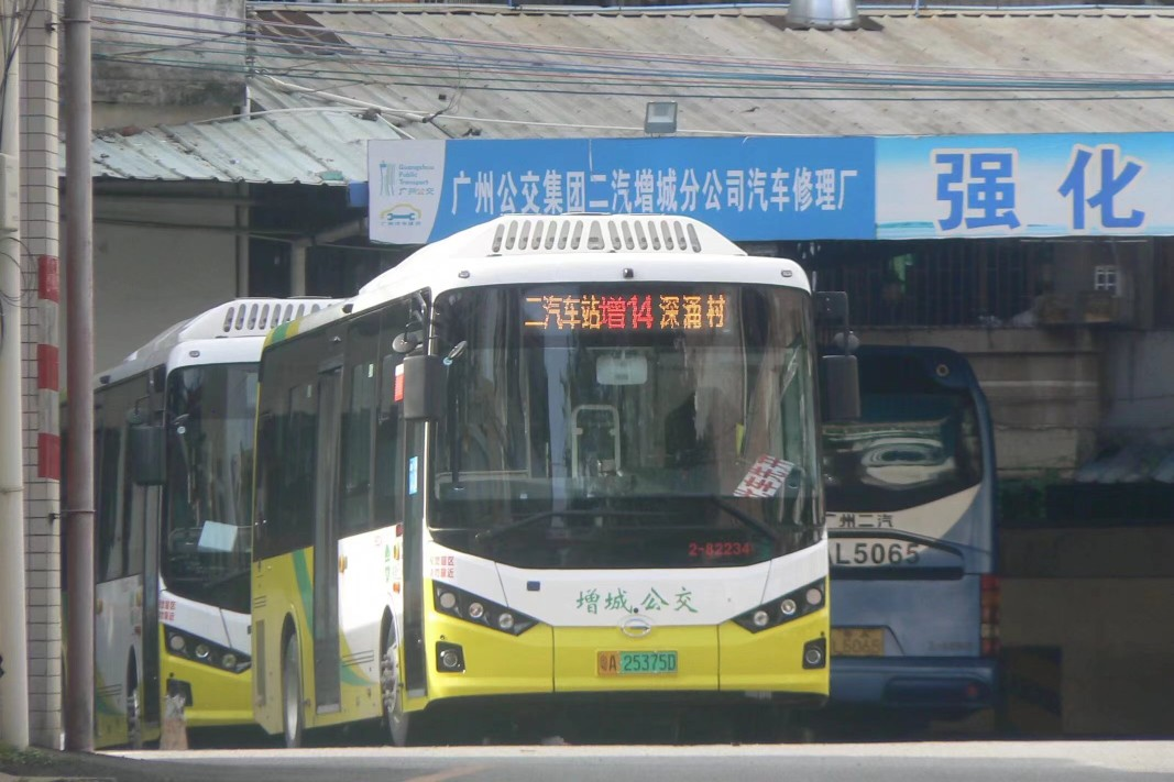 广州增城14路公交车路线