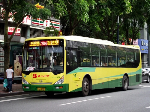 广州204路公交车路线