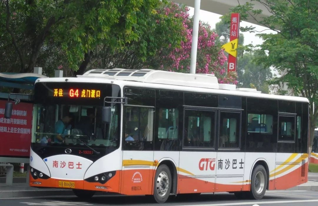 广州南沙G4路公交车路线
