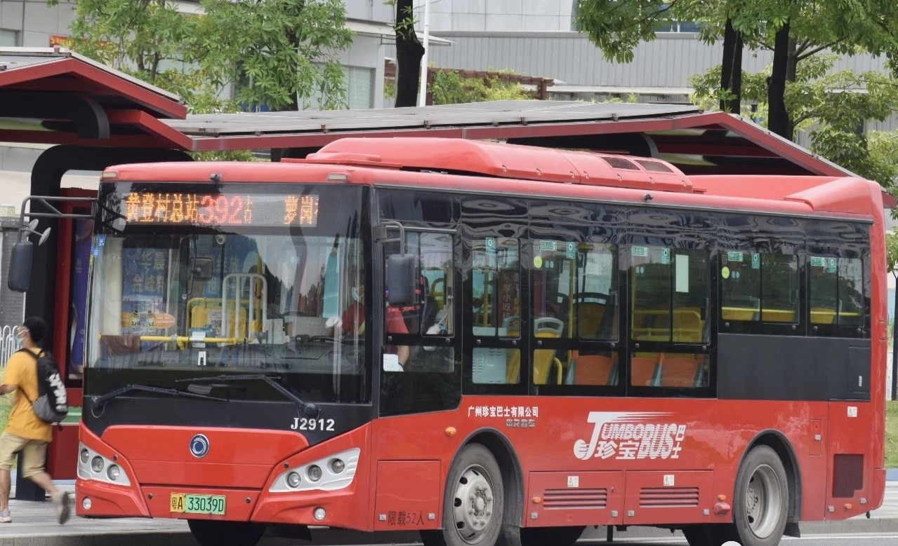 广州392路公交车路线