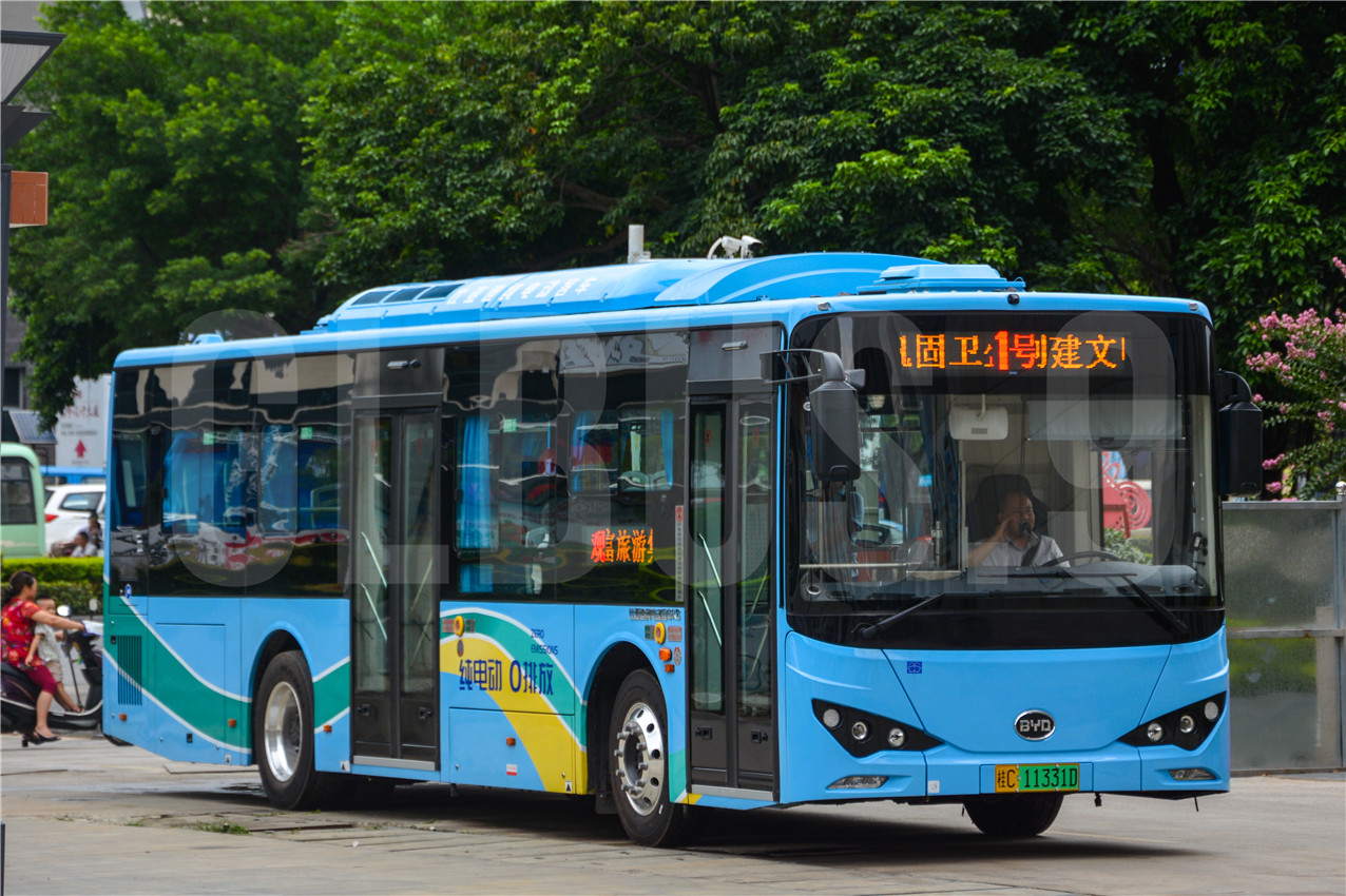 桂林观光公交1号线公交车路线