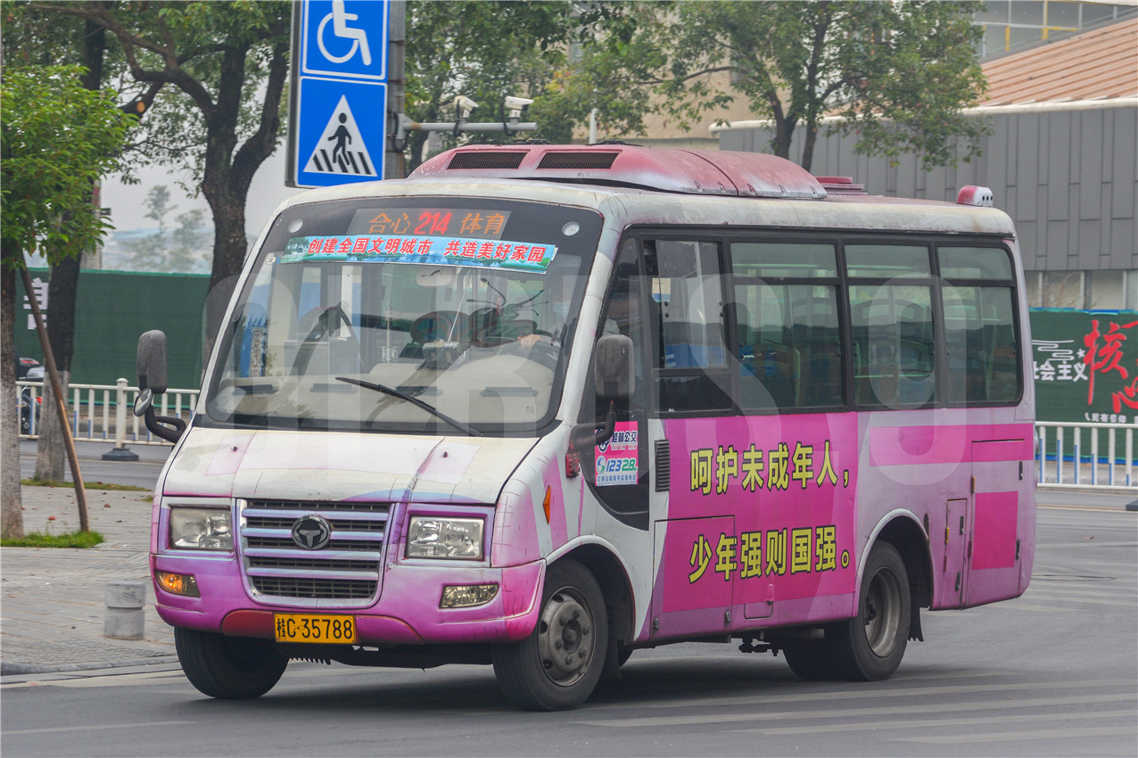 桂林214路公交车路线