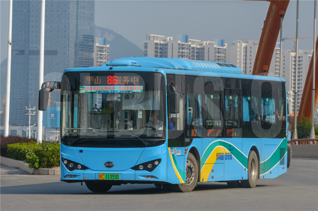 桂林86路公交车路线