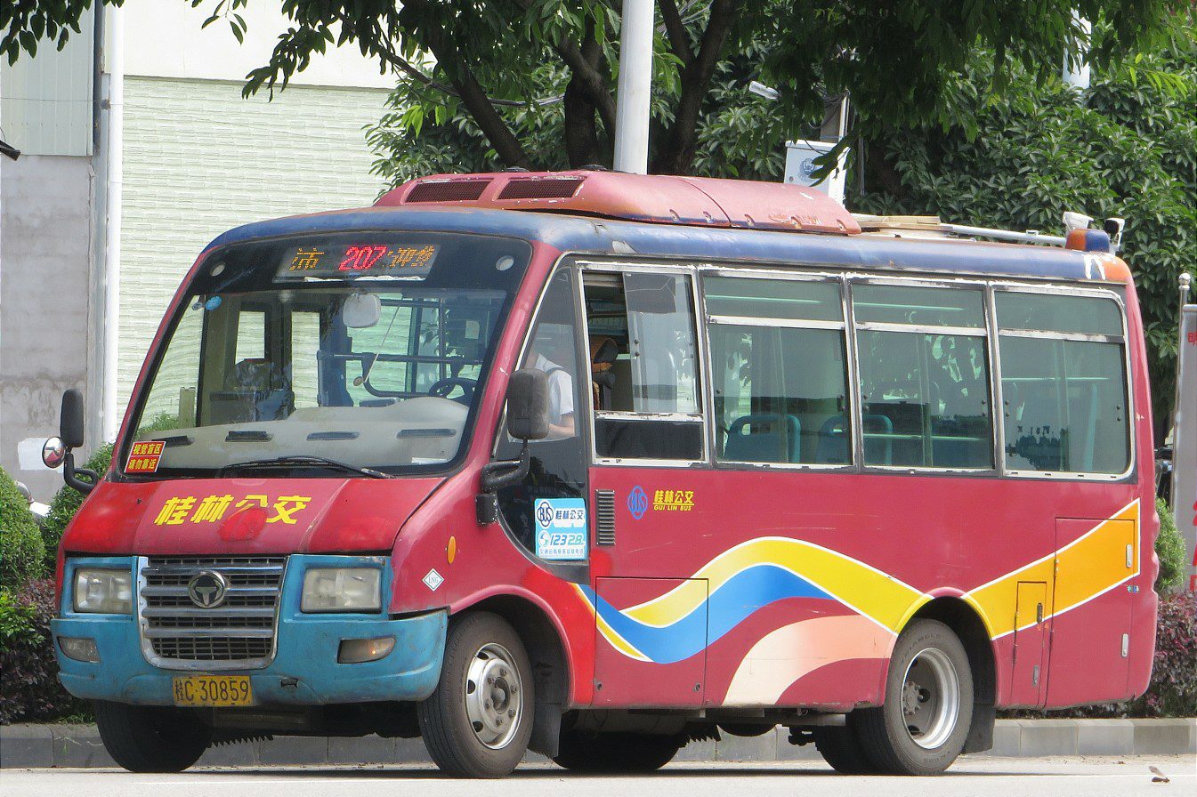 桂林207路公交车路线