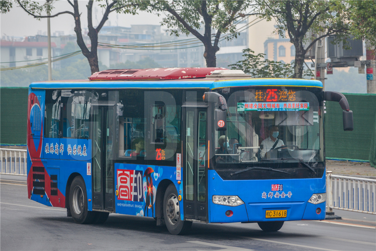 桂林25路公交车路线
