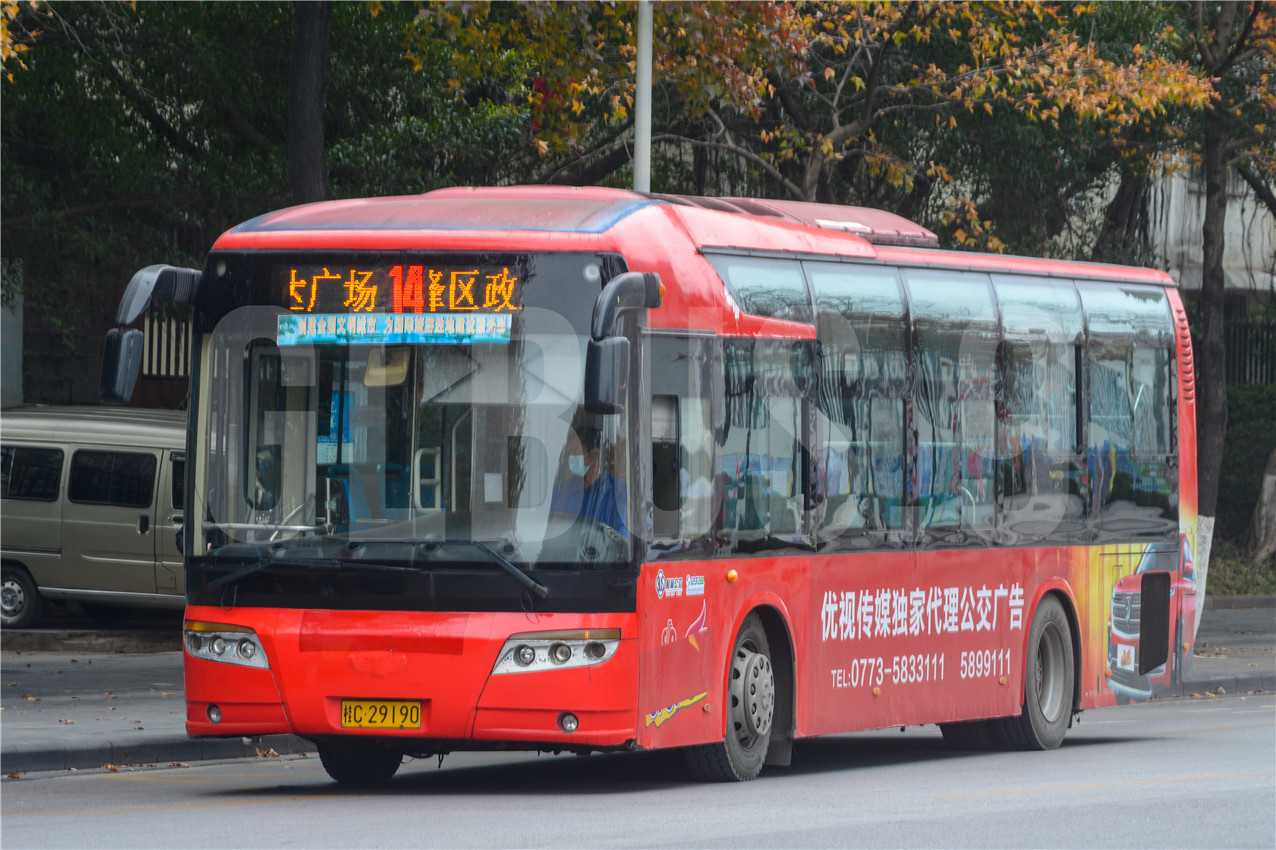 桂林14路公交车路线