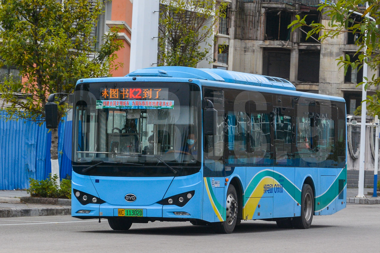 桂林K2路公交车路线