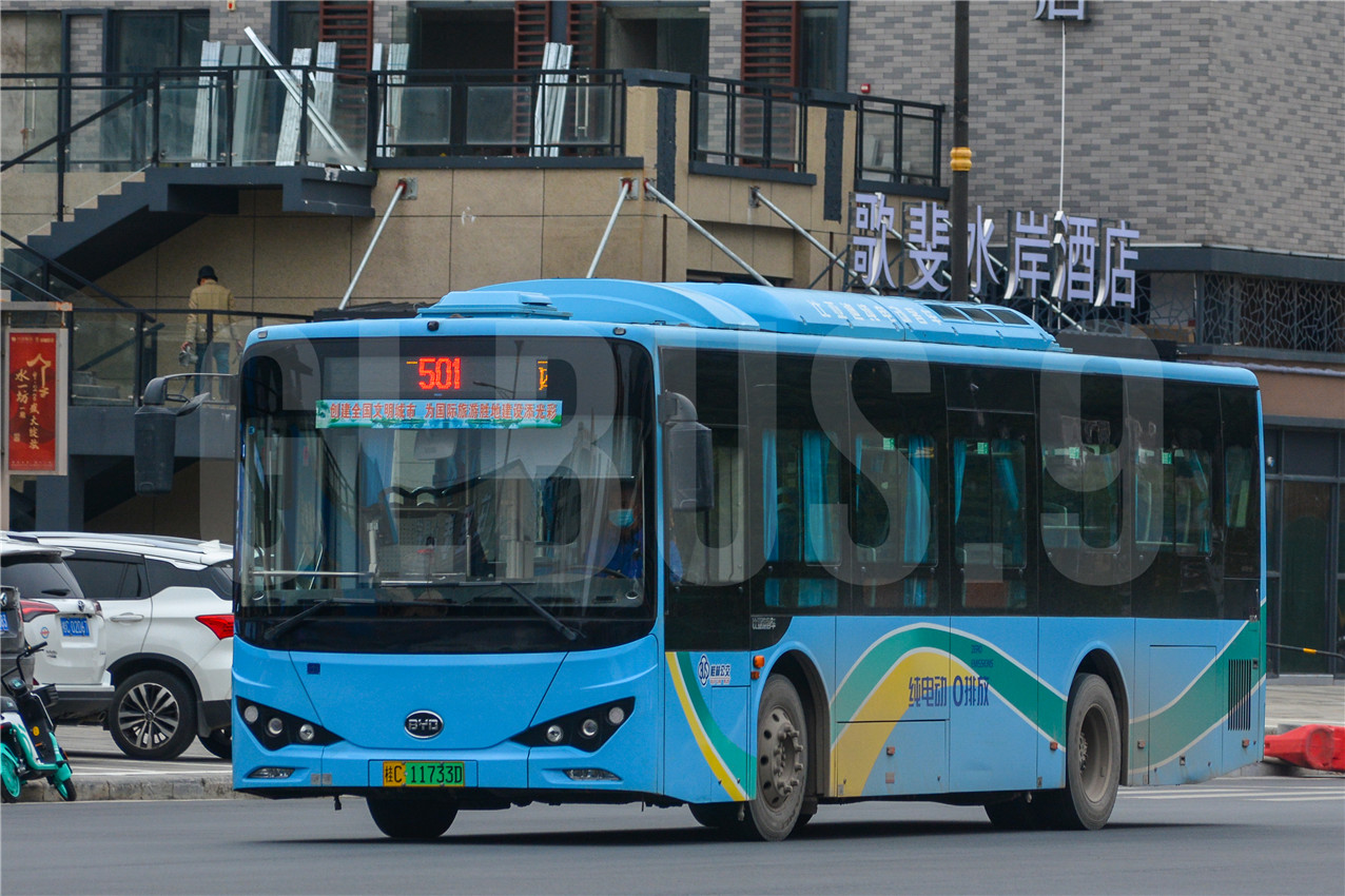 桂林501路公交车路线