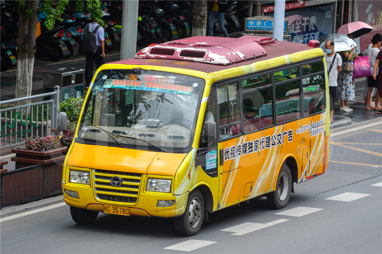 桂林205路公交车路线