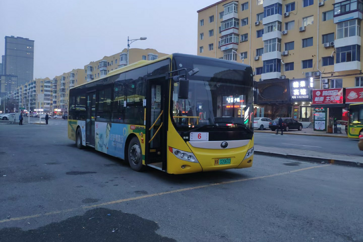 哈尔滨6路公交车路线