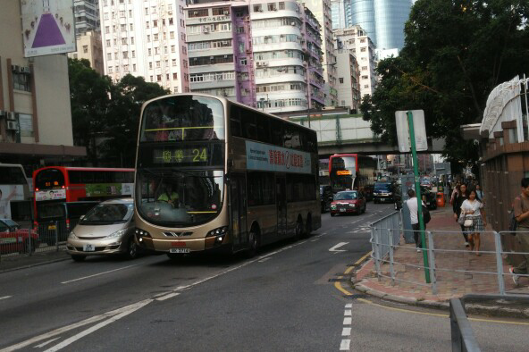 香港24 (九巴)公交车路线