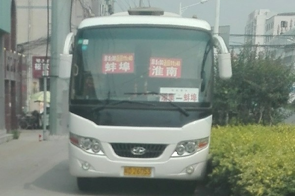淮南潘集-蚌埠(停运)公交车路线