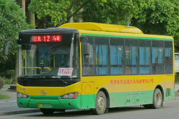 惠州博罗12路公交车路线