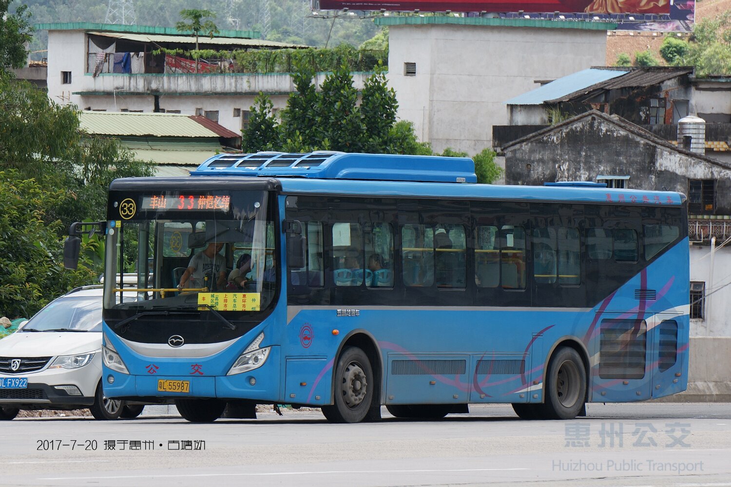 惠州33路公交车路线