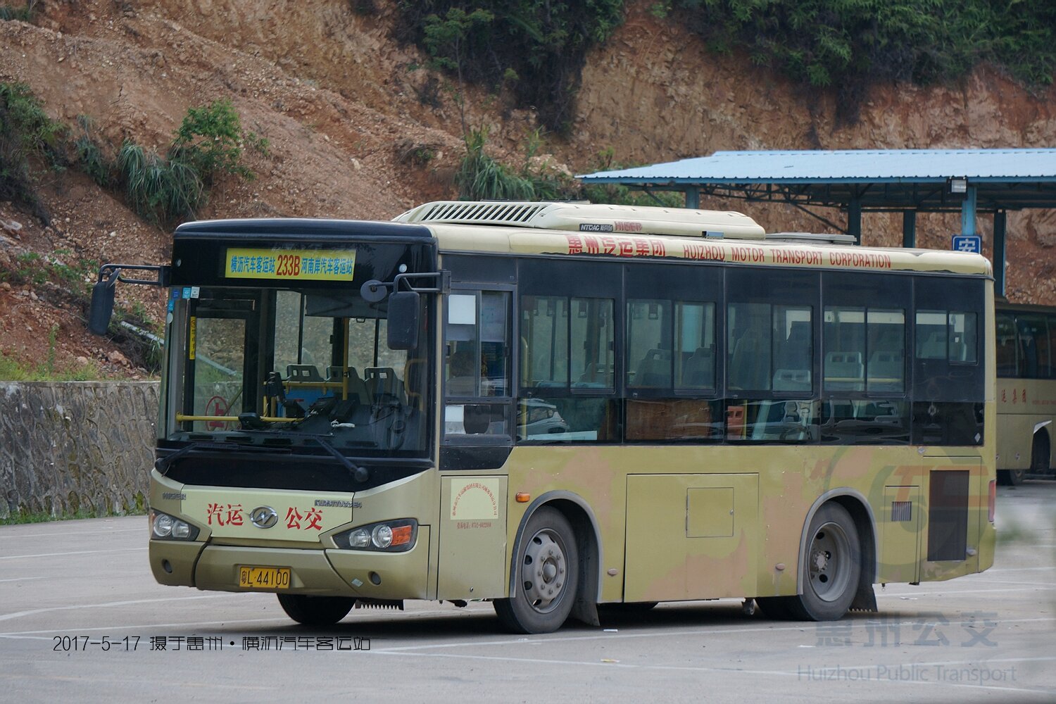 惠州233B路公交车路线