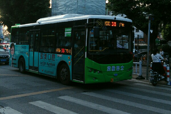 惠州38路公交车路线