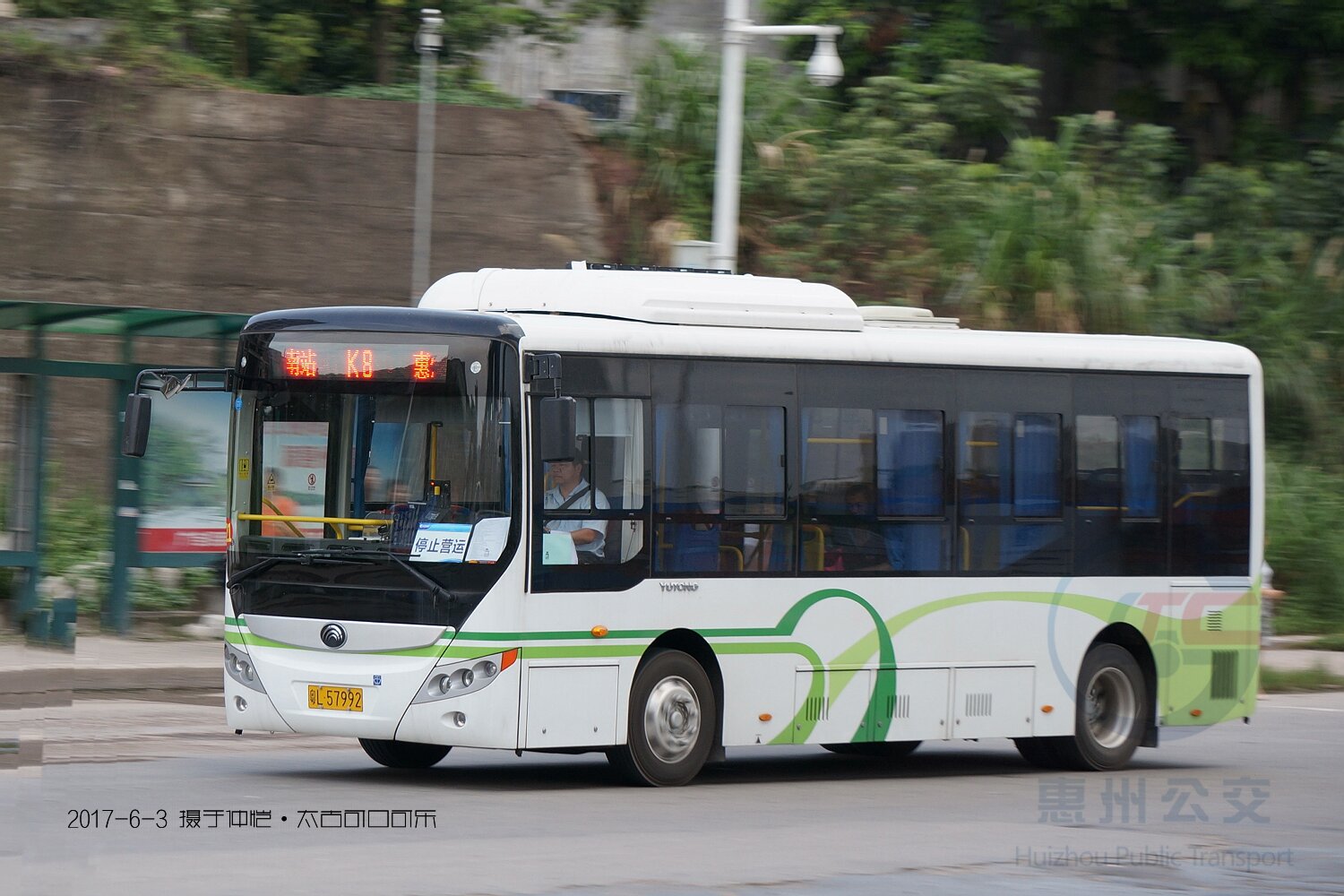 惠州K8路公交车路线