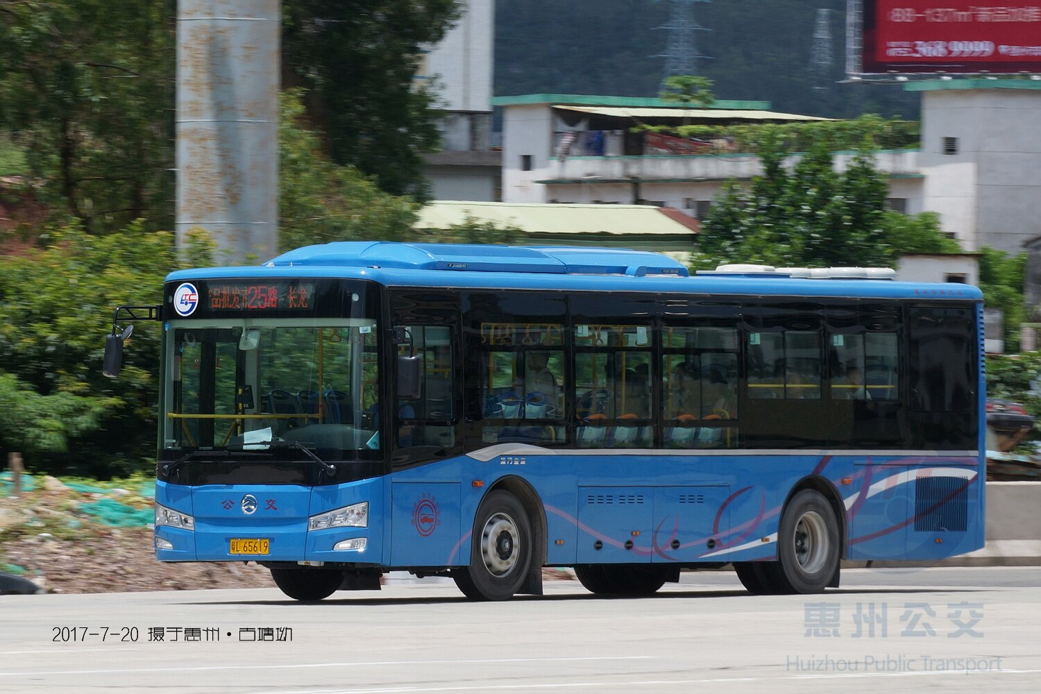 惠州25路公交车路线