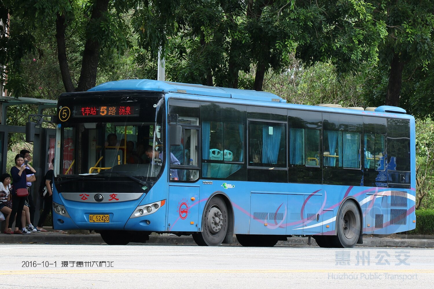 惠州5路公交车路线