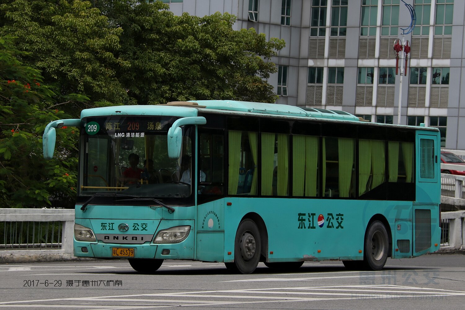 惠州209快线公交车路线