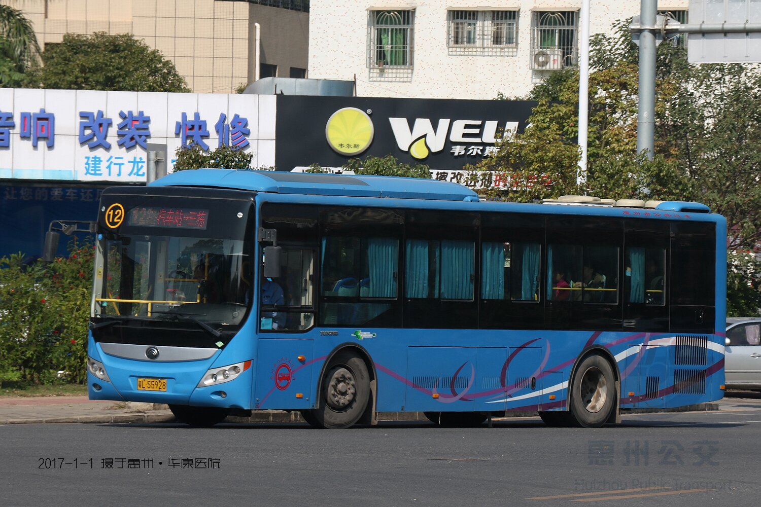惠州12路公交车路线